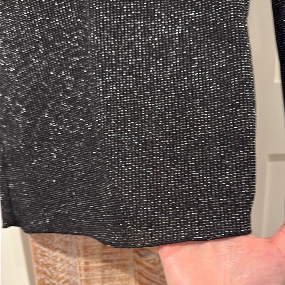Zara Women Black Sparkle Turtleneck - Picture 5 of 7